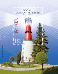 Poland 2022 MNH Stamps Souvenir Sheet Lighthouse