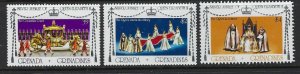 Grenada Grenadines 237-39 MNH 1977 QEII Silver Jubilee (fe1359)