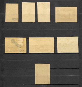 Stamps Azerbaijan with overprint. 1923