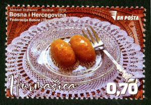 BOSNIA&HERZEGOVINA 2018 -  Gastronomy Desserts, MNH