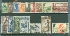 Papua New Guinea #122-38 Mint (NH) Single (Complete Set)