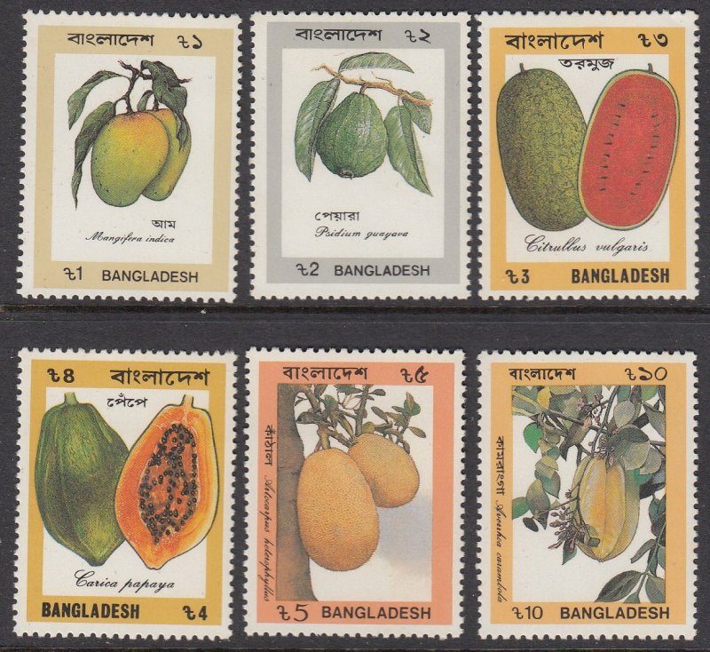 Bangladesh 365-70 Fruits mnh