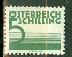 Austria J157 mint CV $87.50