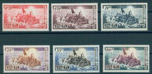 SOUTH VIETNAM, ARRIVING OF THE EVACUATES 1955, MNH SET