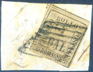 Romagna. 1 b. 1859. Used.