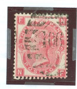 Great Britain #49a var Used Single