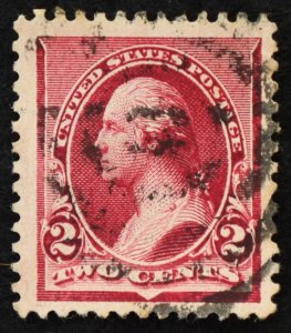 U.S. Used Stamp Scott #219D 2c Washington, Jumbo. Choice!