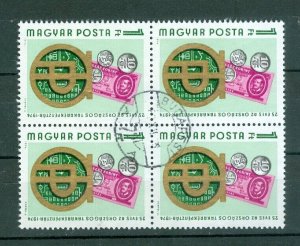 Hungary. 1974. 4-Block, Cancel.25th Anniversary Of the State Savings. Sc# 2372