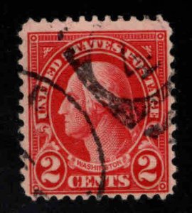 USA Scott 634 Used 2c Washington stamp