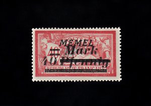 Memel Scott #67 MH
