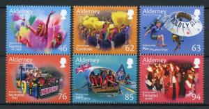 Alderney 2018 MNH Alderney Week Festivals Floats Parades 6v Set Cultures Stamps