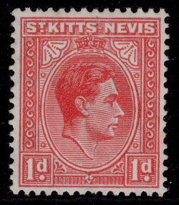 ST KITTS-NEVIS GVI SG69c, 1d rose-red, M MINT.