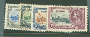 Nigeria #34-37 Used Single (Complete Set) (Jubilee)