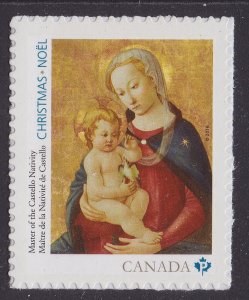 Canada 2955 Christmas Castello Nativity P single MNH 2016
