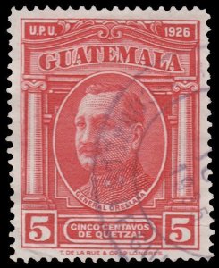 GUATEMALA 1929 SCOTT # 238. USED. # 5