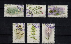 Local- St. Kilda - Flowers Set of 6 1969-dc
