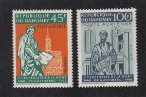 Dahomey Scott #C69-C70 MH