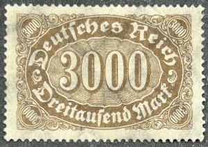 Germany 1923, SC 206, VF, Unused, NG