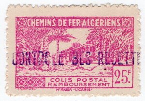 (I.B) France Colonial Railway : Algeria Chemins de Fer 25F