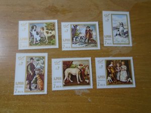 Ajman  #  Minkus    MNH   Paintings  Hunting