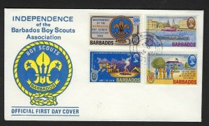 1969 Barbados Boy Scouts FDC