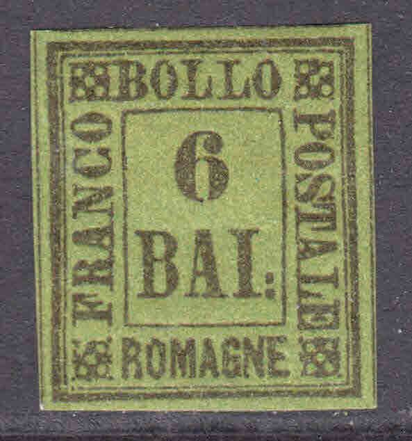 ITALY ROMAGNA 7 OG H M/M VF VERY NICE GUM $500 SCV