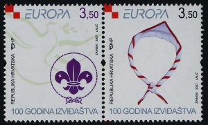 Croatia 648 MNH EUROPA, Scouts