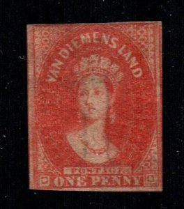 Tasmania #11a  Mint  Scott $400.00