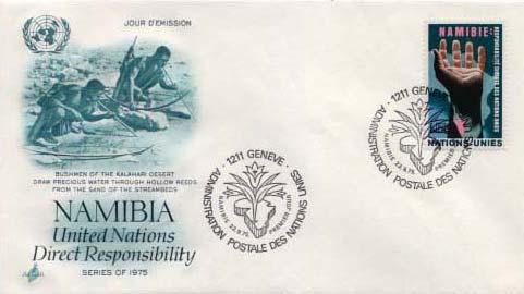 United Nations Geneva, First Day Cover, Namibia