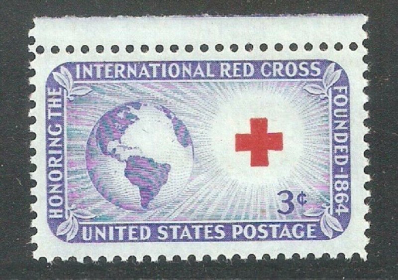 US 1952, Red Cross Issue, Scott # 1016,VF-XF MNH** 