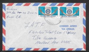 Just Fun Cover Guatemala #C567 Airmail cover (3393)