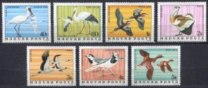 1977 Hungary 3171-3177 Birds of Hortabagy national park 6,50 €