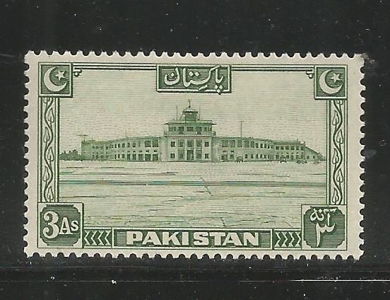 PAKISTAN  31  MINT HINGED, KARACHI AIRPORT BUILDING