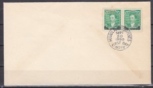 Philippines, Scott cat. 550. Jose Rizal value Surcharged. First day cover. ^