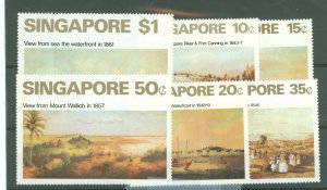 Singapore #144-149 Unused Single (Complete Set)