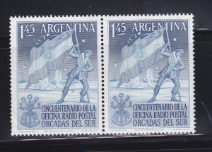 Argentina 621 Pair Set MNH Flag (C)