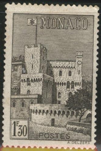 MONACO Scott 168C MH* stamp