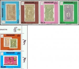 Paraguay 1990 MNH Stamps Scott 2312-2313 Sport Olympic Games Philately