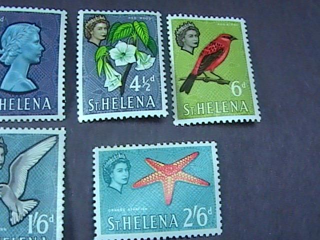 ST.HELENA # 159-172 -MINT/NEVER HINGED & MINT/HINGED-COMPLETE SET-------1961