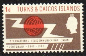 Turks & Caicos Islands Sc #142 Mint Hinged