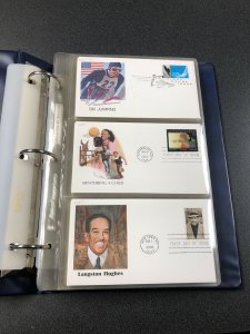 2002 USPS First Day Covers Sc#3552-3561 ( 66 Covers ).
