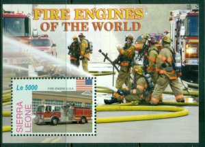 Sierra Leone 2005 Fire Engines of the World MUH