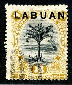 Labuan, Scott #51a, cto