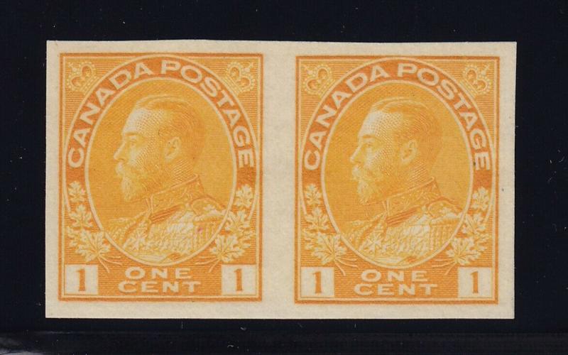 Canada Scott # 136 Pair VF-XF OG never hinged cv $ 160 ! see pic !