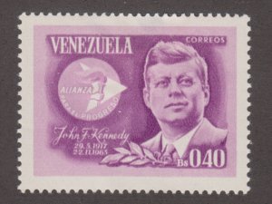 Venezuela 885 John F. Kennedy 1965