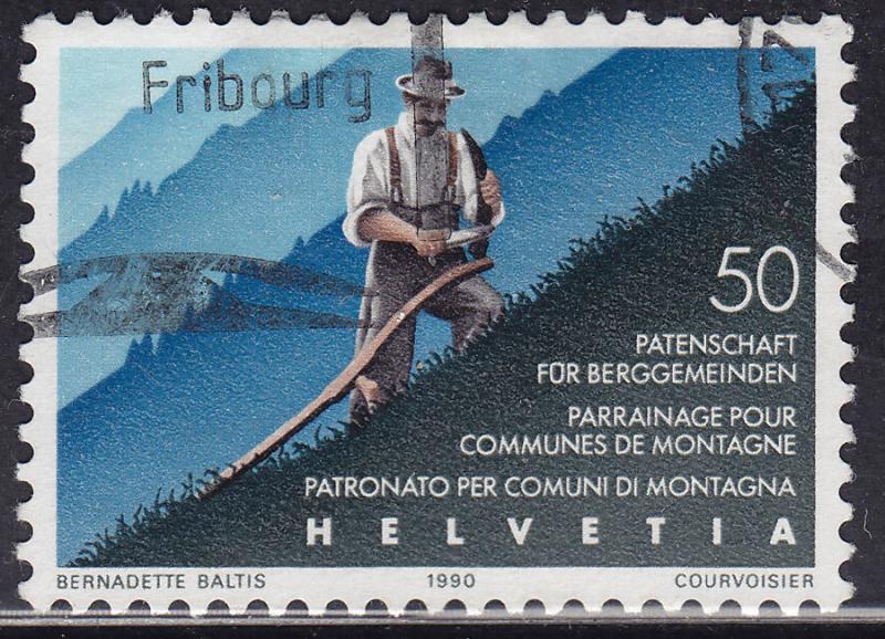 Switzerland 858 Mountain Farmer 1990