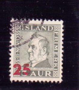 Iceland  Scott#  236  Used