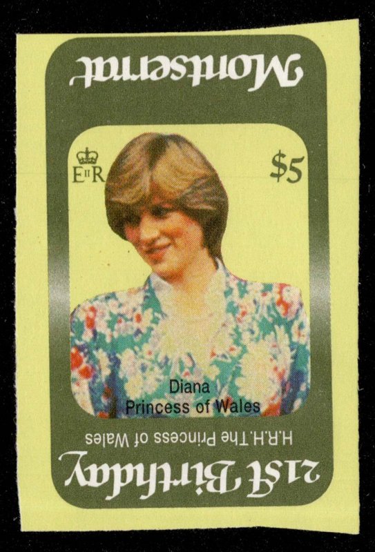Montserrat Scott 486 Mint never hinged.