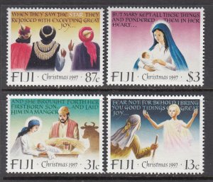 Fiji 801-804 Christmas MNH VF