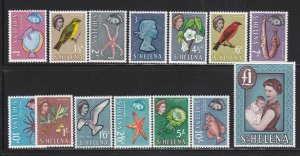 St Helena Scott #'s 159 - 172 Set VF never hinged scv $ 75 ! see pic !